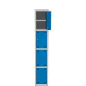 Skrinka výškovo delená s policou 4 dverová – výška 180 cm – šírka 30 cm